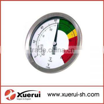 stainless steel industrial thermometer