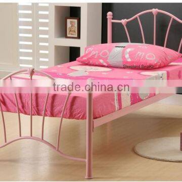 single metal bed