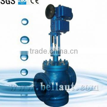 Precise globe valves electric automotive heater control valve