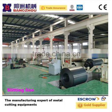 Economical GI steel shearing rewinding machine