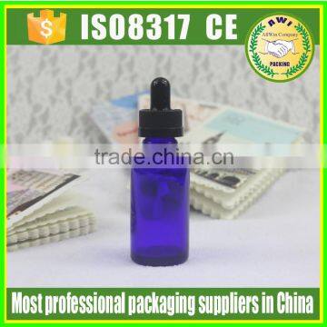 Blue Glass Dropper Bottle, Essential Oil Bottle, Aroma Oil Bottle photo-2