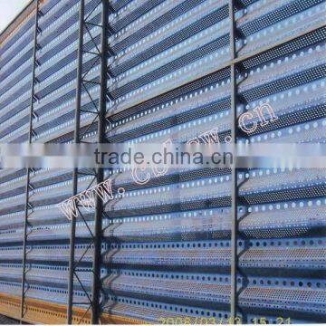 steel material wind dust fence