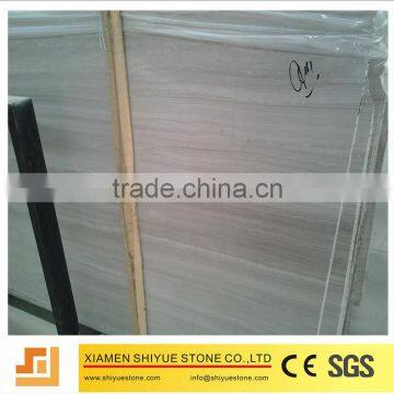 Polished Wooden Grey Marble Stone