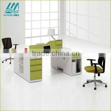 TA015 fashionable office furniture computer workstation with steel cabinet