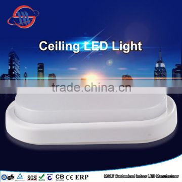 High luminous IP44 surface mounted SMD LED CEILLING LIGHT 7w 10w 15w 2 years warranty