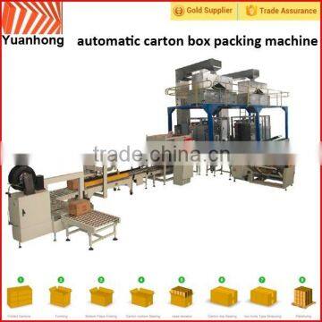 High speed fully automatic bag in box filling machine