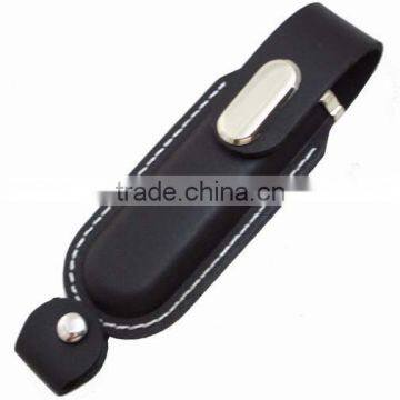 New arrival leather usb disk, embossed logo leather usb bracelet, Novelty Leather Cover leather usb stick