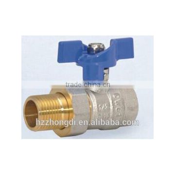 1/4"-4" High Quality male/female wtih union connection brass ball valve