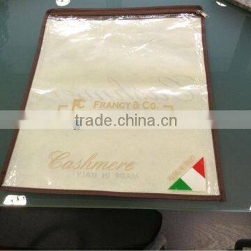 OEM Production Recyclable Non Woven T shirt packing Bag