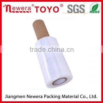 100% Virgin Lldpe,LLDPE Material and Packaging Film Usage Hand Roll Stretch Film photo-6