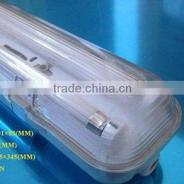 T5 2*54w IP65 Industrial Waterproof Fluorescent Lighting