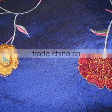NEW STYLE EMBRODARY SILK FABRIC TEXTILE