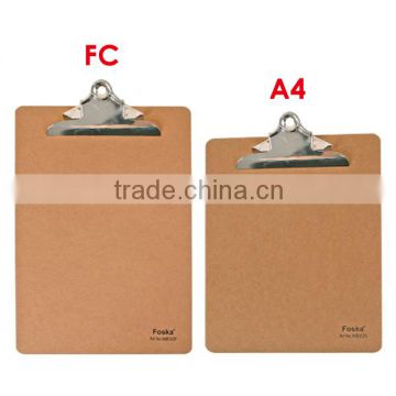 Good quality MDF A4/FC writing board