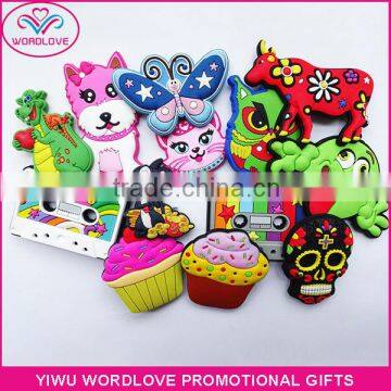 Promotional Cheap Custom Tourism Souvenir 3d Soft PVC Fridge Magnet