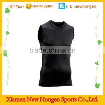 Womens Professional Black Promotional Custom Short Compression Jersey