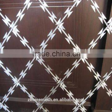 PVC coated razor barbed wire factory