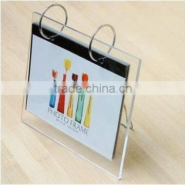 2017 wholesale acrylic desktop calendar holder