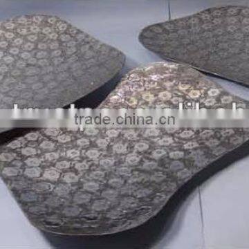 Home Decoration Table Decoration Aluminium Metal Fruit Dish Fruit Plate Fruit Basket Mirror Polish