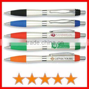 Promotional plastic retractable ballpoint pen (B0379)