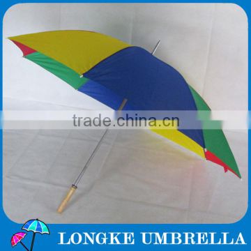 Custom umbrellas no minimum colorful golf umbrella 75cm radius*8K