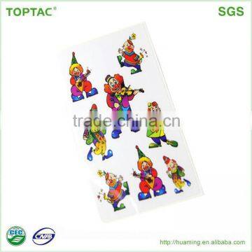 cartoon clowns paper sticker new in 2016