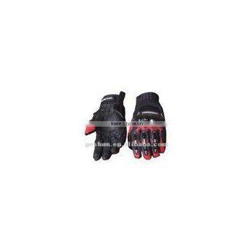 motorcycle gloves made of water dyeing goat skin