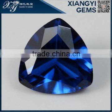 decorative 113# color trillion cut synthetic spinel wholesale