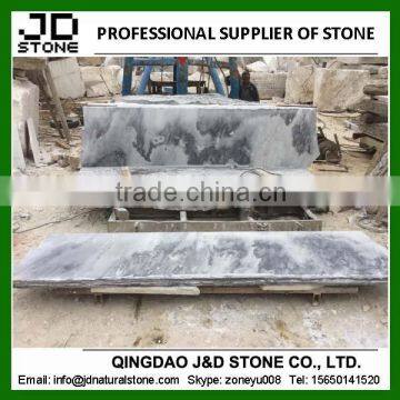 cheap china grey slab for sale/ cloud grey marble slab