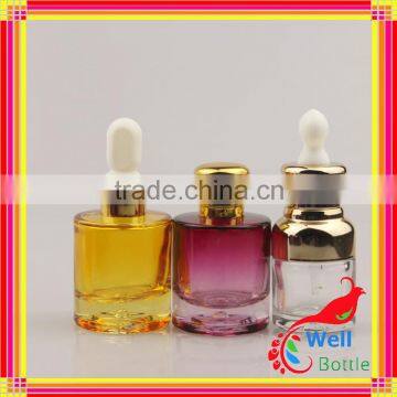 Dark Violet Glass Cosmetic Bottle and Jar Lotion Bottle Cosmetic Bottle J5-047R