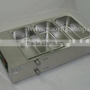 12kg Commercial Use 110v 220v Electric Digital Chocolate Warmer With 3 Melting Pot photo-3