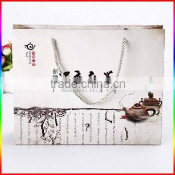 Ribbon Tie Printed Clothes Packing Gift Paper Bag photo-3