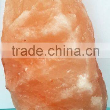 Hot himalayan salt crystal lamp