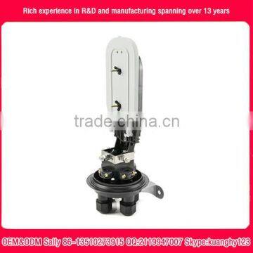 4 Cable Ports Dome / Vertical Fiber Optic Splice Closure SZ3 , Mechanical Sealing photo-5