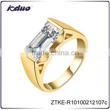 New Fashion Simple Design Top Sell Gold Rings