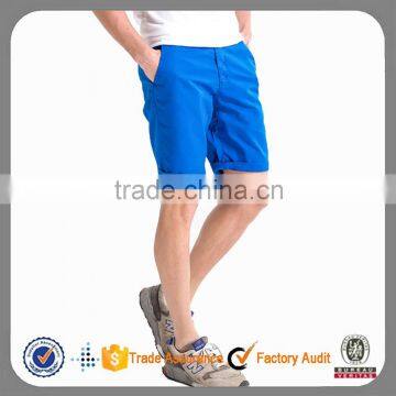 2016 wholesale factory custom 100% cotton mens chino shorts