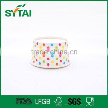 Eco-friendly Disposable Custom Design Paper Ice Cream Cups