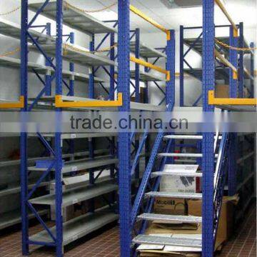 warehouse storage multi-level mezzanine racking