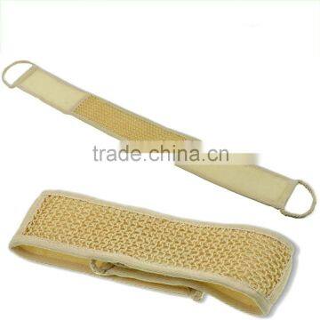 Natural Sisal Body and Back Scrubber Long belt scrubber Exfoliating Back Scrubber