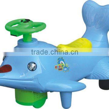 plastic toy swing car