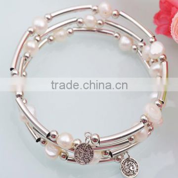 Europe and the United States 2016 popular new Natural pearl CCB spiritual beads bracelets