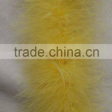 2015 Hot-sale Sexy Cheap Marabou-light Yellow photo-3