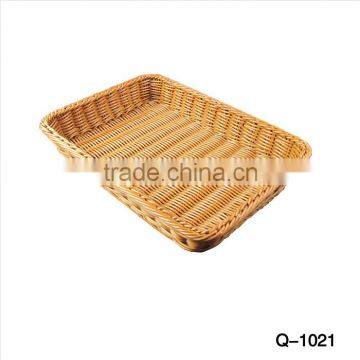 FLD Q-1021 Eco-Friendly PVC bread basket displays