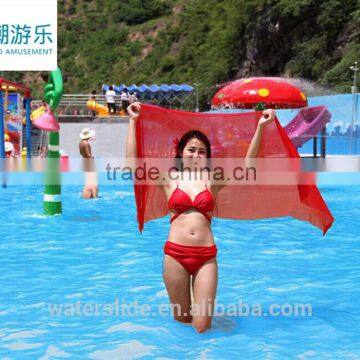 Water slide of fiberglass for water park equipment