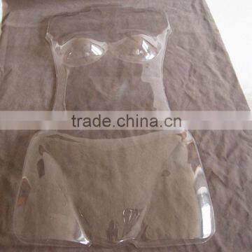 wholesale clear PVC plastic thermoform underwear manikin