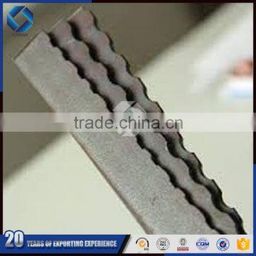Standard Mild Carbon Steel Grating Steel Serrated Flat Bar, Flat Steel Bar