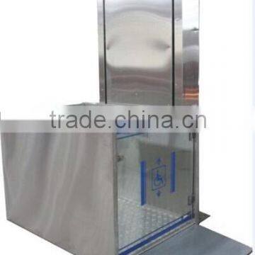 Hot Sales in Ukraine Electric Vertical Wheelcahir Platform Lift Elevator for Disabled People