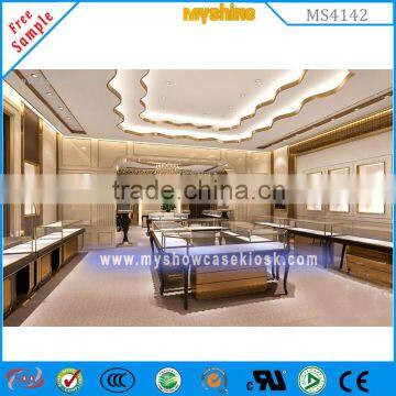 fashion jewelry shop interior design jewelry store table showcase and counter