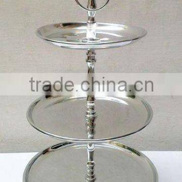 FANCY WEDDING CAKE STAND / ALUMINIUM CAKE STAND / FRUIT STAND