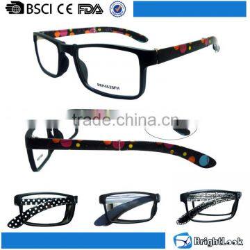 Classical latest fashion manufactory price pc cute blue brown colorful folding plastic cheap reading glasses frame