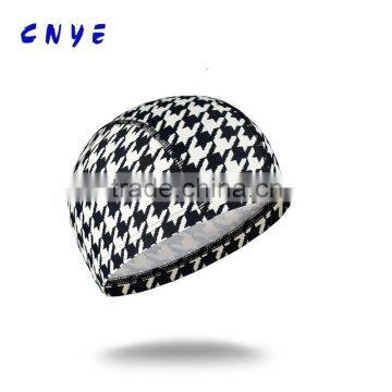 CNYE Printed Swimming Cap Soft Breathable General Swimming Caps Men Lycra Swim Cap Women High Quality New Design photo-3